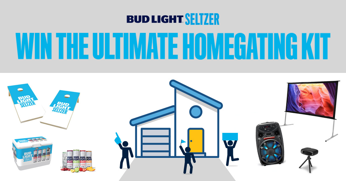 CONTEST: Bud Light Seltzer Ultimate Homegating Kit Sweepstakes