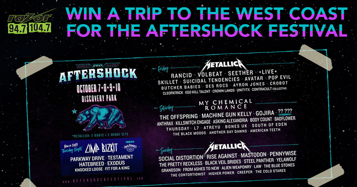 CONTEST: Aftershock Music Festival 2021