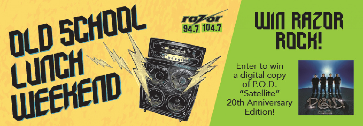 CONTEST: Old School Lunch Weekend | P.O.D.