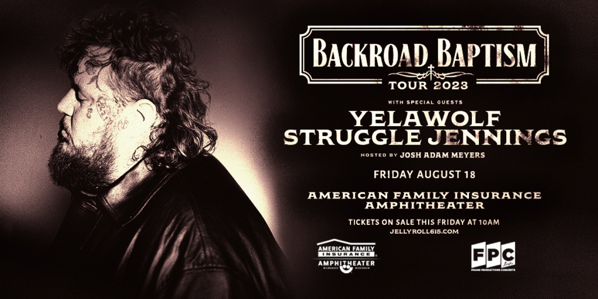 CONTEST: Jelly Roll at American Family Insurance Amphitheater