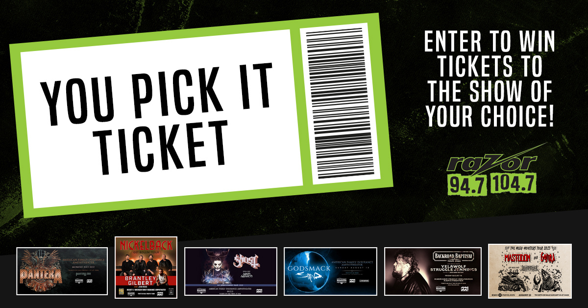 CONTEST: You Pick It Ticket Weekend